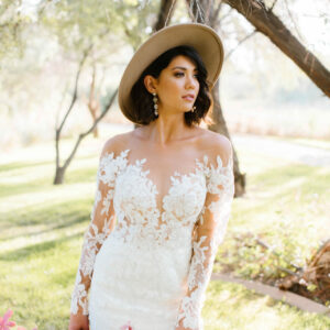 sabrina wedding dresses and color wall
